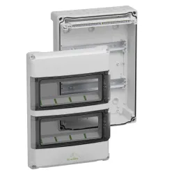 Spelsberg 73432401 — Small Distribution Board AK Basic, 125 A, 400 V AC, 24 Modules, 2 Rows, IP65, IK08, Tool-Free Cable Insertion Membranes