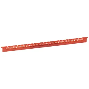 Legrand 037810 — kabeļa marķieris Memocab Number 2, 2.2 mm, Plastic, Red, 2.3 mm Legrand 037810 — kabeļa marķieris Memocab Number 2, 2.2 mm, Plastic, Red, 2.3 mm