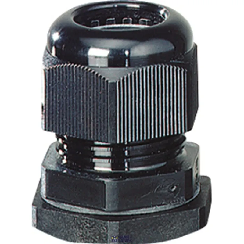 HENSEL Cable Gland ASS 20 M12, 5–13mm, IP66/IP67, Black, Outdoor 36000195