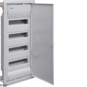 Hager VU48NE — Enclosure Volta Flush, 4x12MOD, IP30 Hager VU48NE — Enclosure Volta Flush, 4x12MOD, IP30