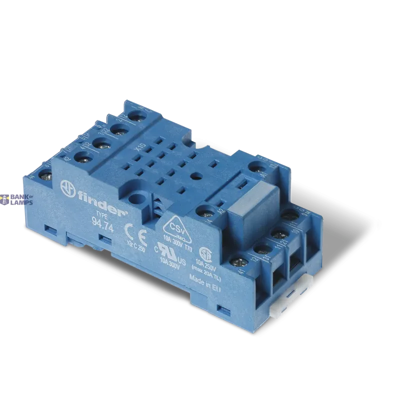 FINDER SCREW TERMINAL SOCKET 9474SMA 9474SMA