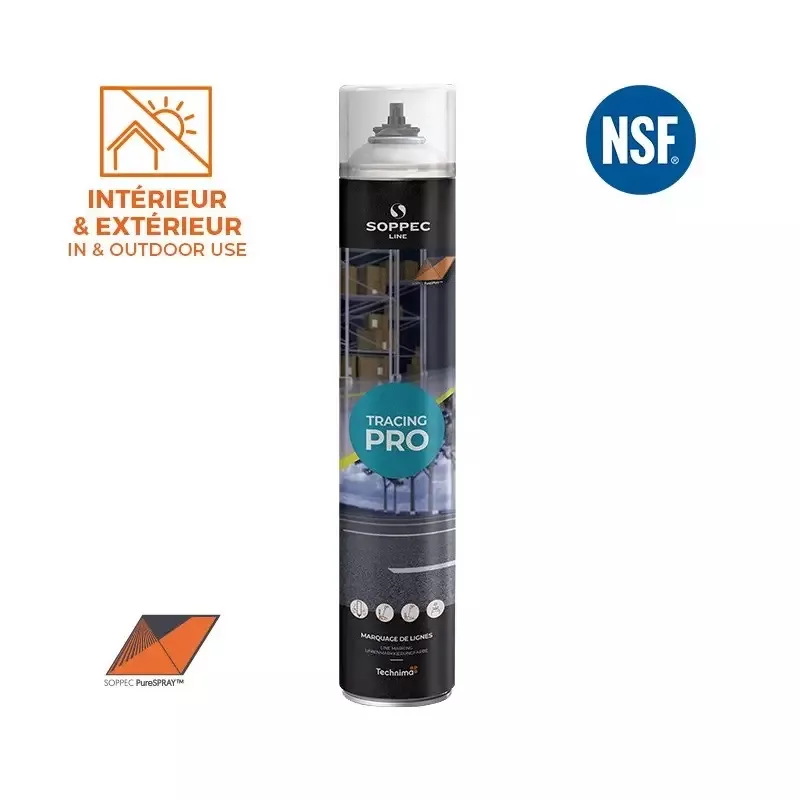 SOPPEC Balta līniju marķēšanas krāsa Tracing Pro, Soppec 750 ml 46-2-152000