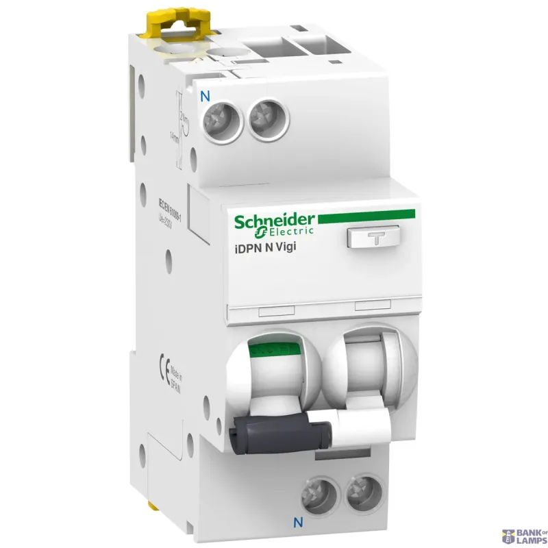 Schneider Electric Residual Current Circuit Breaker with Overcurrent A9D56616