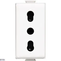 BTicino AM5180-EU — розетка Outlet Matix 10/16A, 2P+E