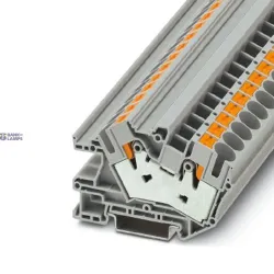 Phoenix Contact 3214029 — Installation Terminal Block PTI 16/S, 76A, Push-in connection, 1 level, Gray, Ns 35/7,5, Ns 35/15