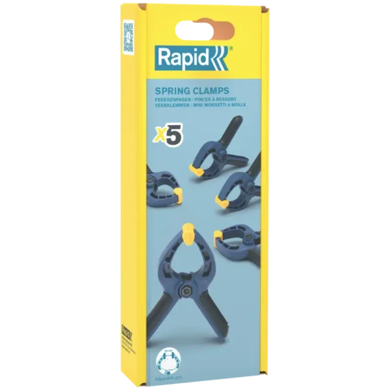 Rapid Mini Spring-Clamps 5pcs, Rapid 5001716