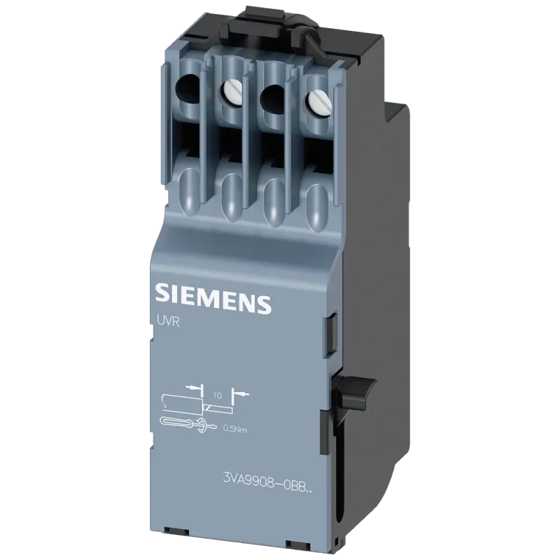 Siemens Undervoltage release 208-230 V AC 50/60 Hz, accessory for 3VA9908-0BB25