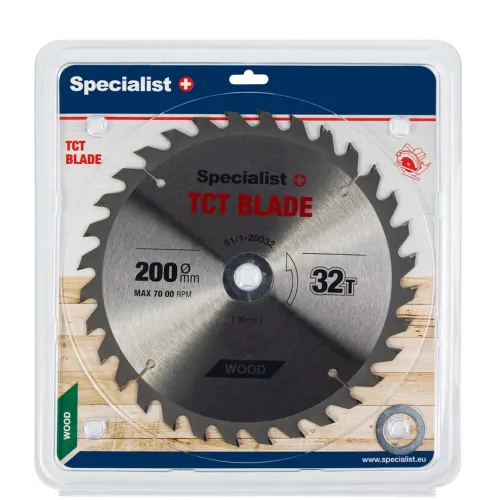 Specialist+ SPECIALIST+ griešanas disks, 200 x 32T x 30/20/16 mm 51-1-20032