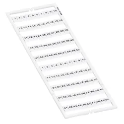 WAGO 793-5566 — WMB Marking Card Horizontal Marking, White, Stretchable 5 - 5.2 mm, Marked WAGO 793-5566 — WMB Marking Card Horizontal Marking, White, Stretchable 5 - 5.2 mm, Marked
