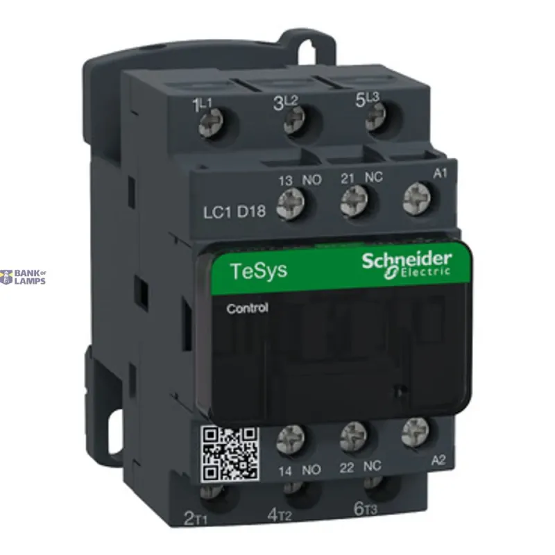 Schneider Electric Contactor TeSys, 3P, 18A, 440V, 3NO LC1D18P5