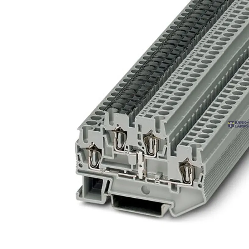 Phoenix Contact Double-Level Terminal Block STTB 2.5-PV, 22A, Spring-Cage 3031539