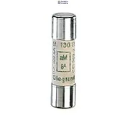 Legrand 013004 — Cylindrical Fuse 4 A, aM, 500 V, 62, AC/DC Legrand 013004 — Cylindrical Fuse 4 A, aM, 500 V, 62, AC/DC
