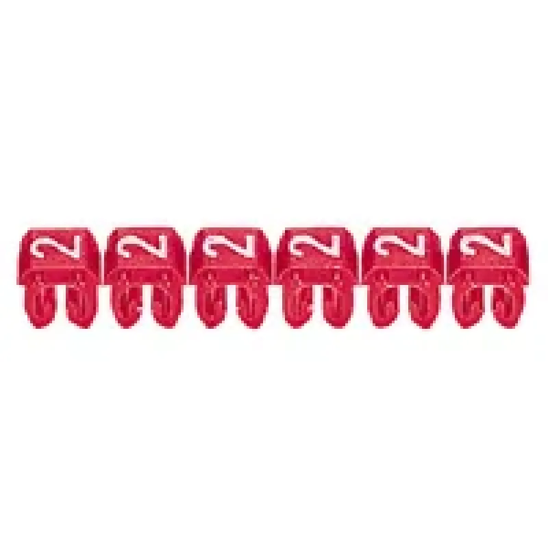 Legrand Cable Marker CAB 3 Orange, 0.8 - 1.4 mm, Plastic, 2 - 3.2 038213