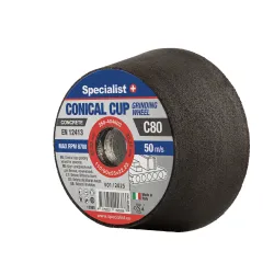 SPECIALIST+ betona slīpēšanas kauss C80, 110/90 x 55 x 22.23 mm
