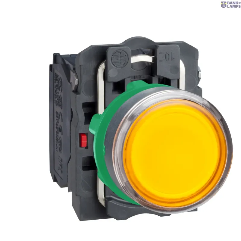 Schneider Electric Illuminated Push-Button Harmony XB5, 24V AC, 1NO, 22.5mm XB5AW35B5