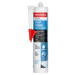 PENOSIL Stop Fungi pret pelējumu izturīgs silikona hermētiķis PENOSIL Stop Fungi pret pelējumu izturīgs silikona hermētiķis