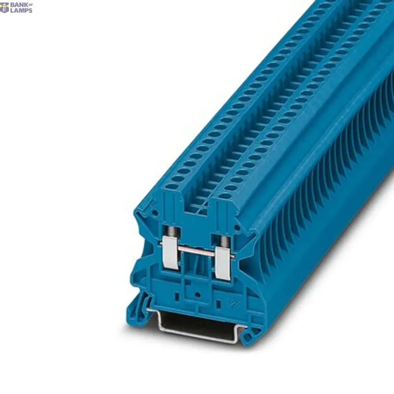 Phoenix Contact Feed-Through Terminal Block UT 2.5 BU, 24A, Screw 3044089