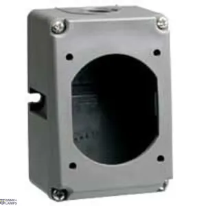 Legrand 052419 — Industrial Socket Mounting Box Hypra 74×106×58mm, IP44, 16/32A, Grey, 20–25V Legrand 052419 — Industrial Socket Mounting Box Hypra 74×106×58mm, IP44, 16/32A, Grey, 20–25V