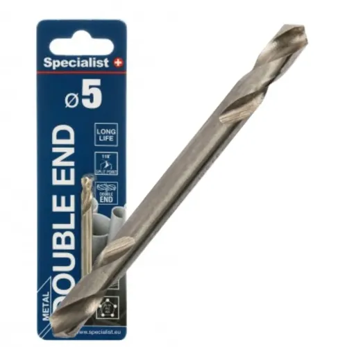Specialist+ SPECIALIST+ divpusējs metāla urbis HSS, 5.0 mm 64-4-0050