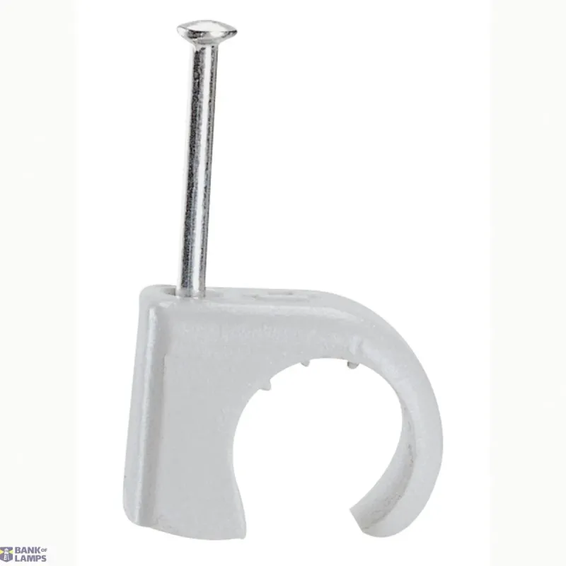 Legrand Cable Clip Ø14mm, 10–14mm, Grey 031578