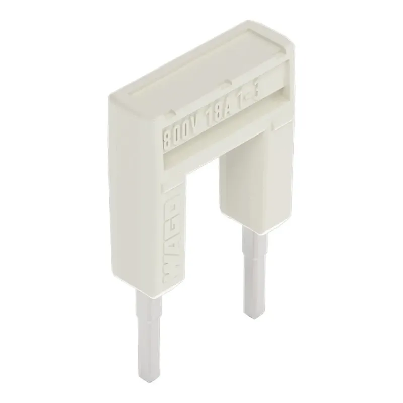 WAGO Jumper Light Gray, From 1 to 3, Insulated 2001-433
