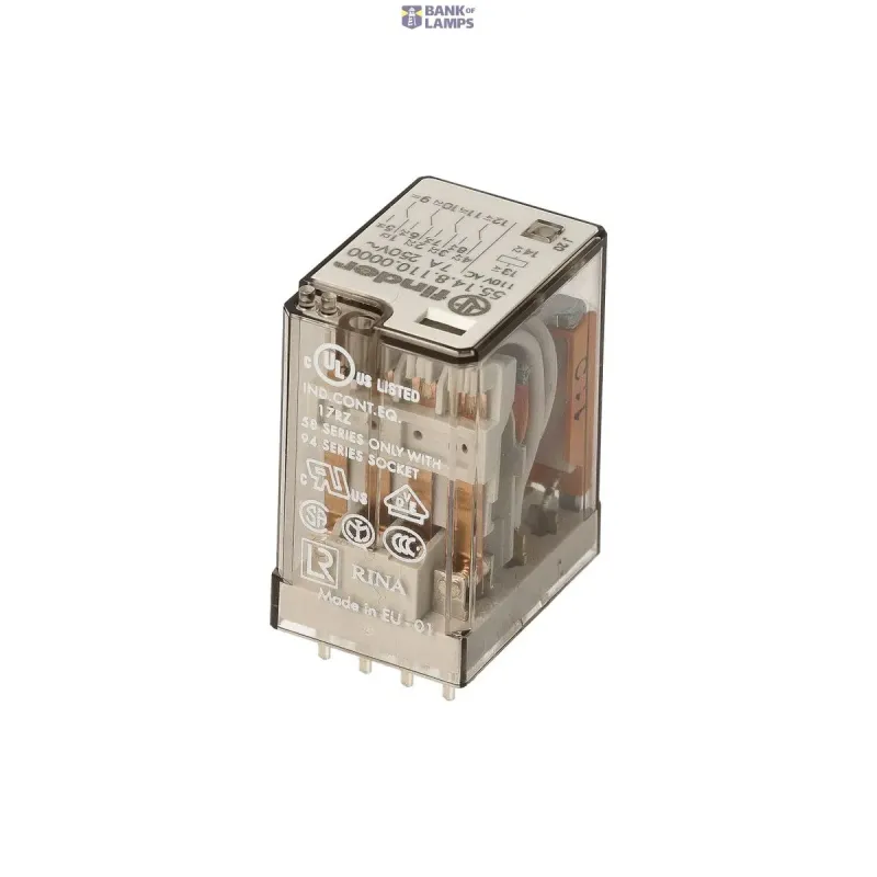 FINDER Relay for printed circuit 4CO 7A/24VAC/Agni 551480240000