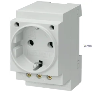 Siemens 5TE6800 — SCHUKO socket outlet 16 A according to DIN VDE 620 for installation in distribution boards Siemens 5TE6800 — SCHUKO socket outlet 16 A according to DIN VDE 620 for installation in distribution boards