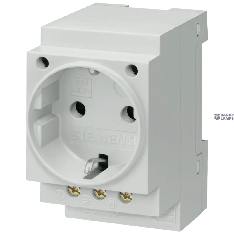 Siemens SCHUKO socket outlet 16 A according to DIN VDE 620 for 5TE6800