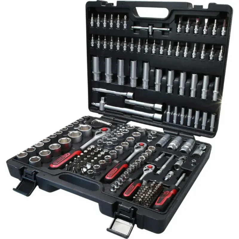 KS Tools 1/4+3/8+1/2'' muciņu komplekts 179gab, KS Tools 917-0779