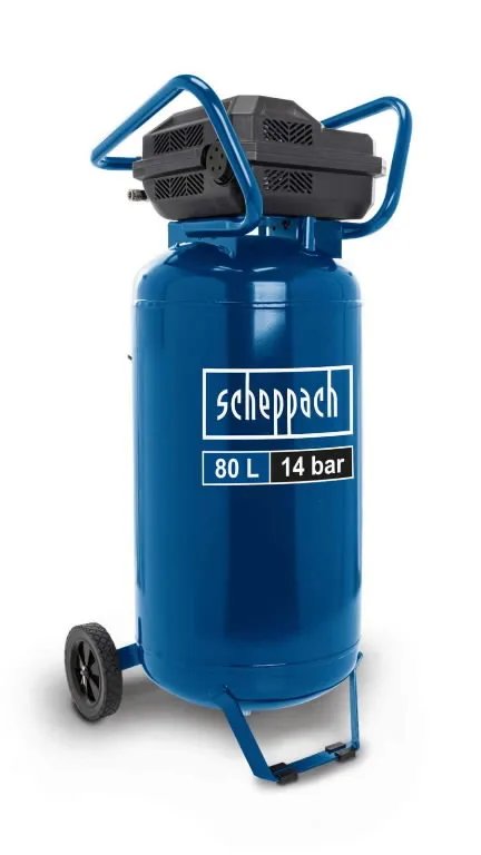 Kompresors vertikālais HC85V, bezeļļas, Scheppach
