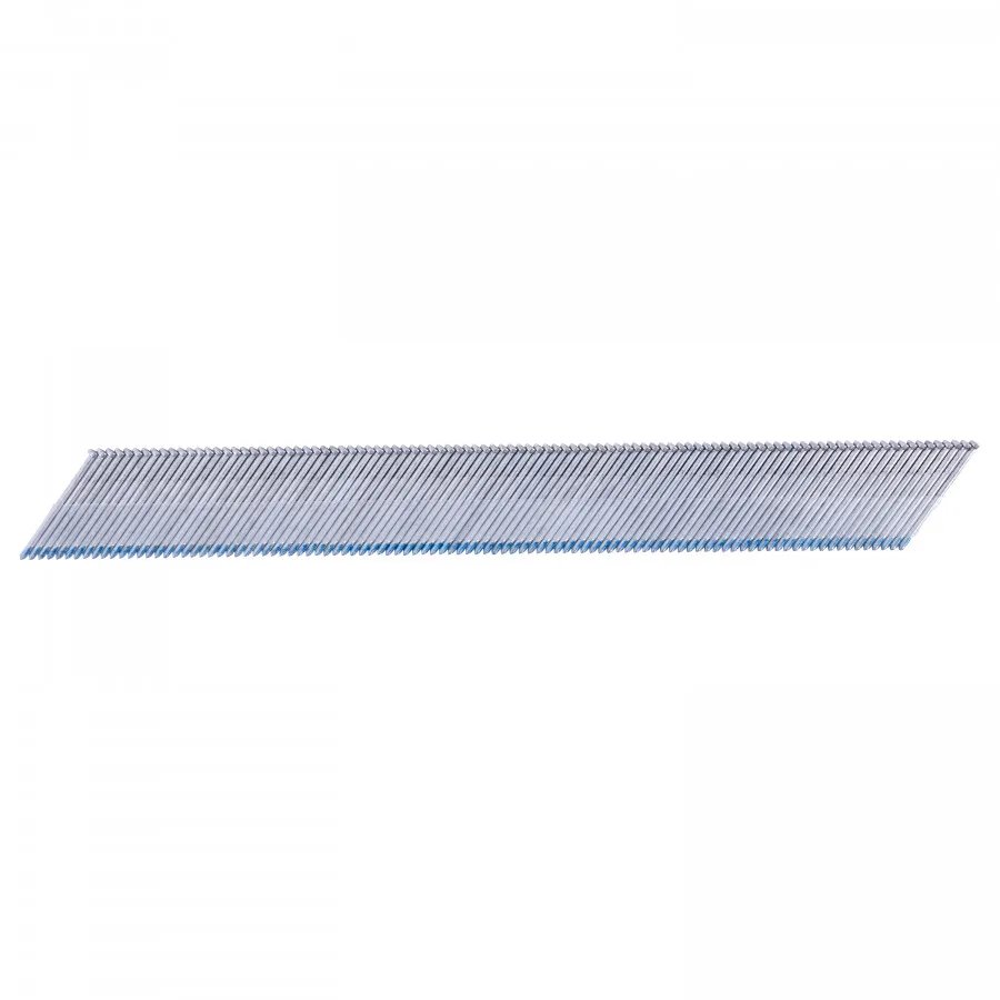 Finish nails 34°DA, electrogalvanized, glued strip