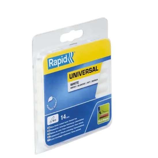 Glue sticks 12x94mm, universal, white,125g