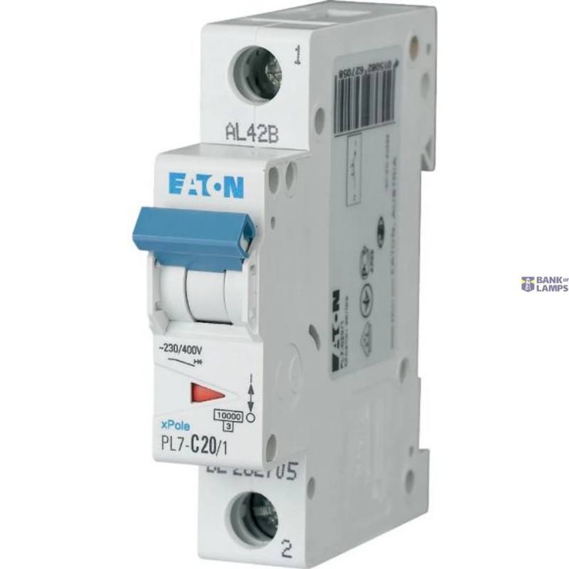 EATON 262705 — PL7-C20/1 automātslēdzis (MCB)