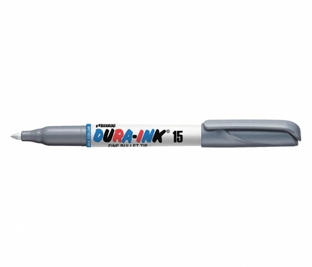 MARKAL Marķieris DURA-INK15, sudrabs, Fine, 1