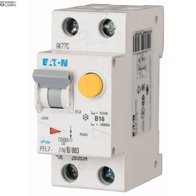 EATON 263535 — PFL7-16/1N/B/003-A RCD/MCB combination