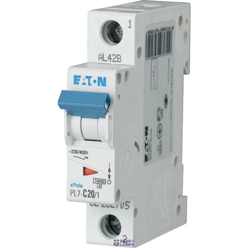 EATON 262677 — PL7-B20/1 automātslēdzis (MCB)