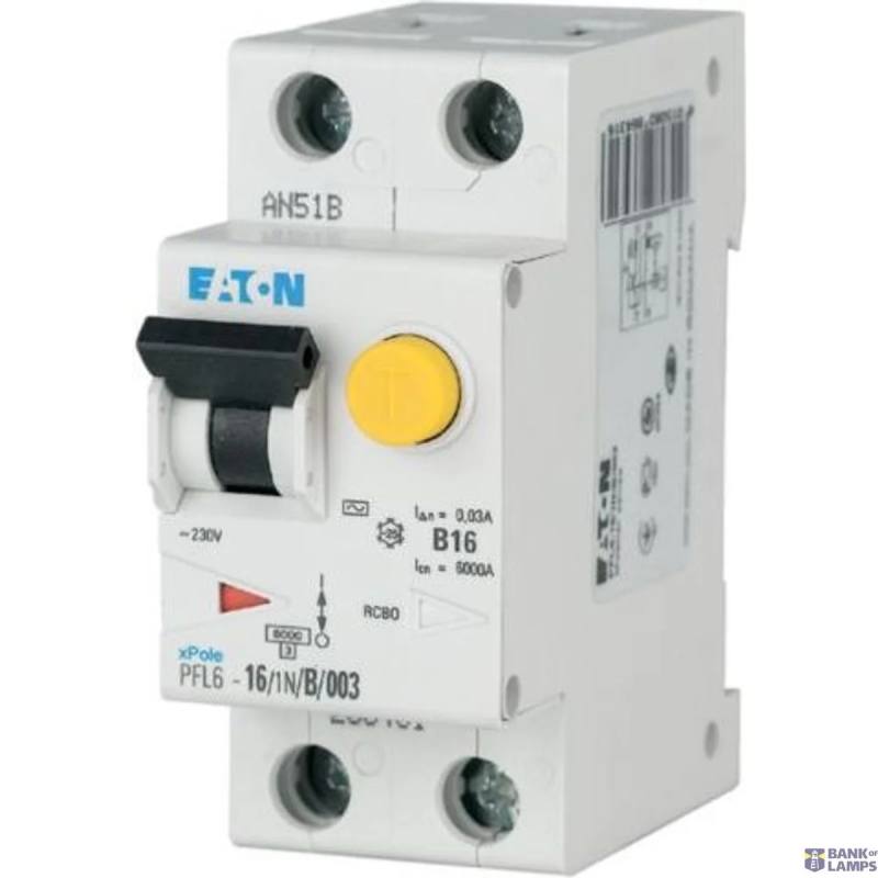 EATON 112877 — PFL6-10/1N/C/003-A RCD/MCB combination