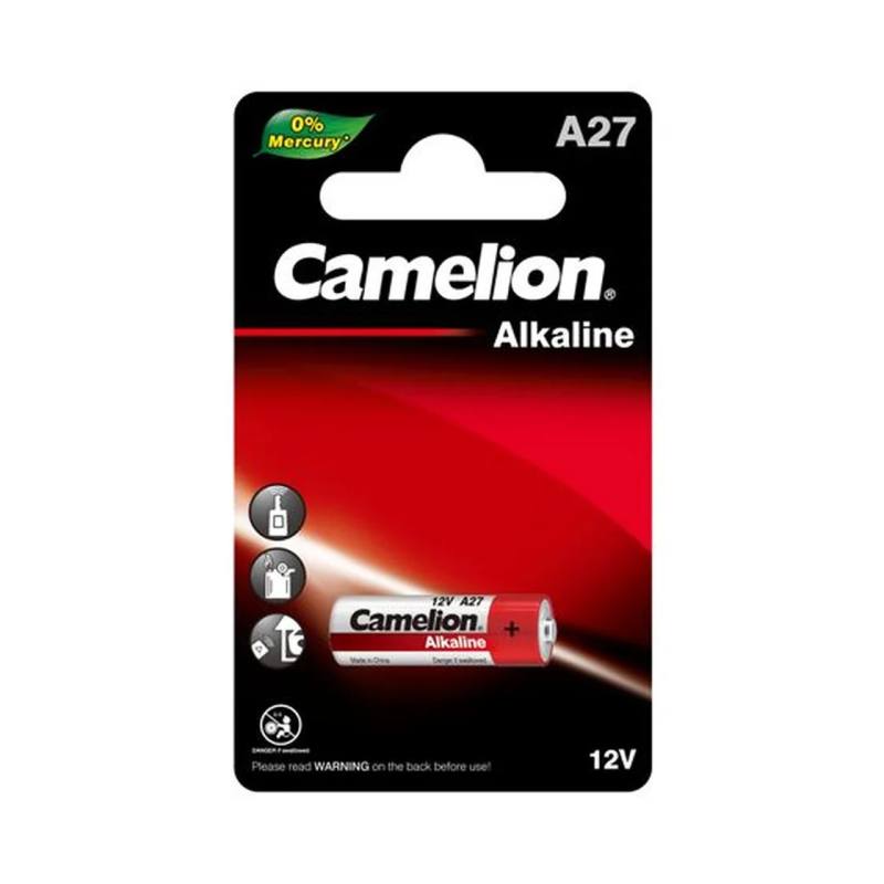 Elements bez dzīvsudraba, A27, 12V, CAMELION