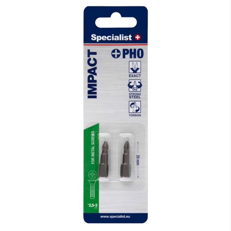 SPECIALIST+ uzgalis PH0, 25 mm, 2