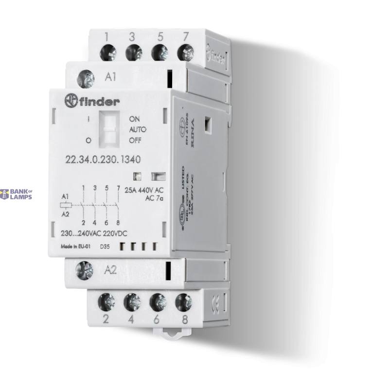 FINDER 223400244320 — Modular kontaktors 35mm