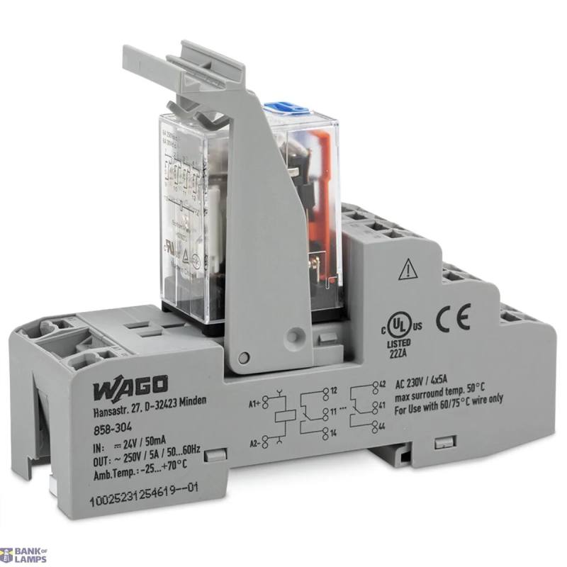WAGO 858-304 — relejs Module 4