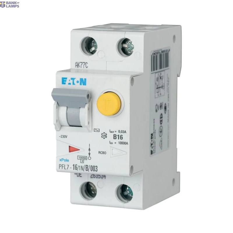 EATON 263538 — PFL7-16/1N/C/003-A RCD/MCB combination
