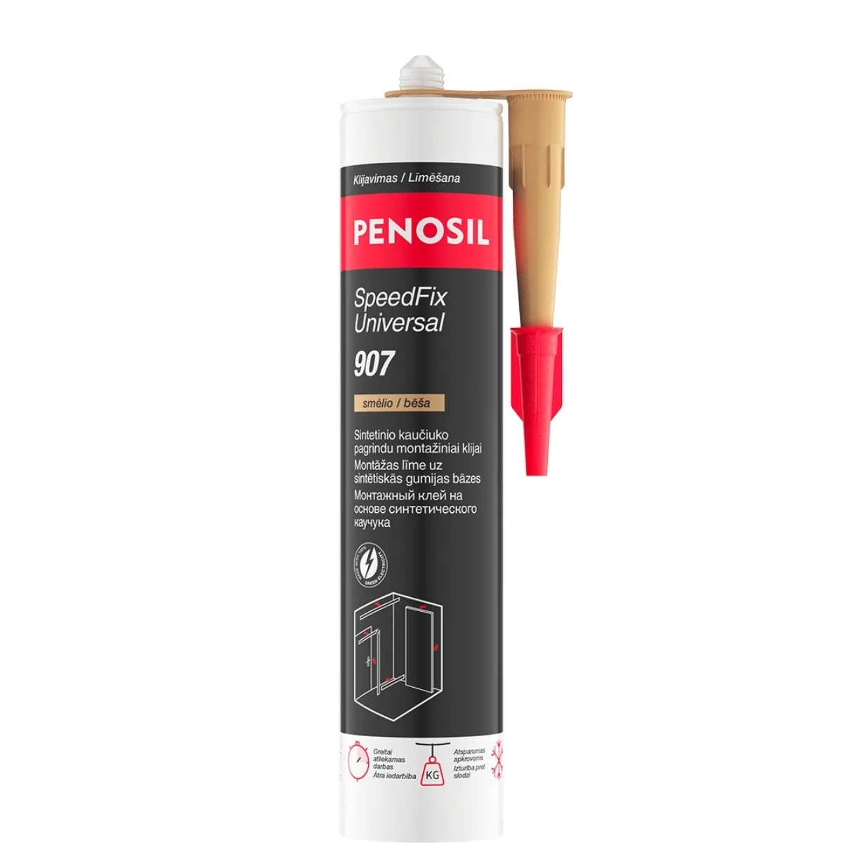Universālā montāžas līme SpeedFix Universal 907