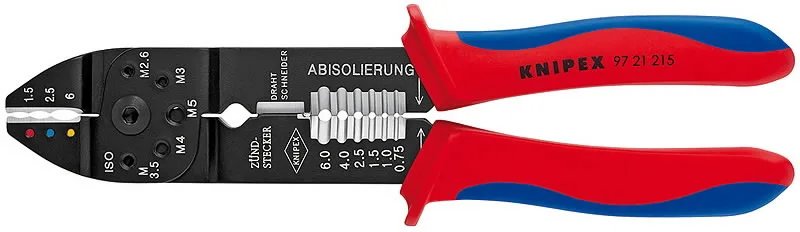 Universālās elektriķu stangas 0,5-6 mm²
