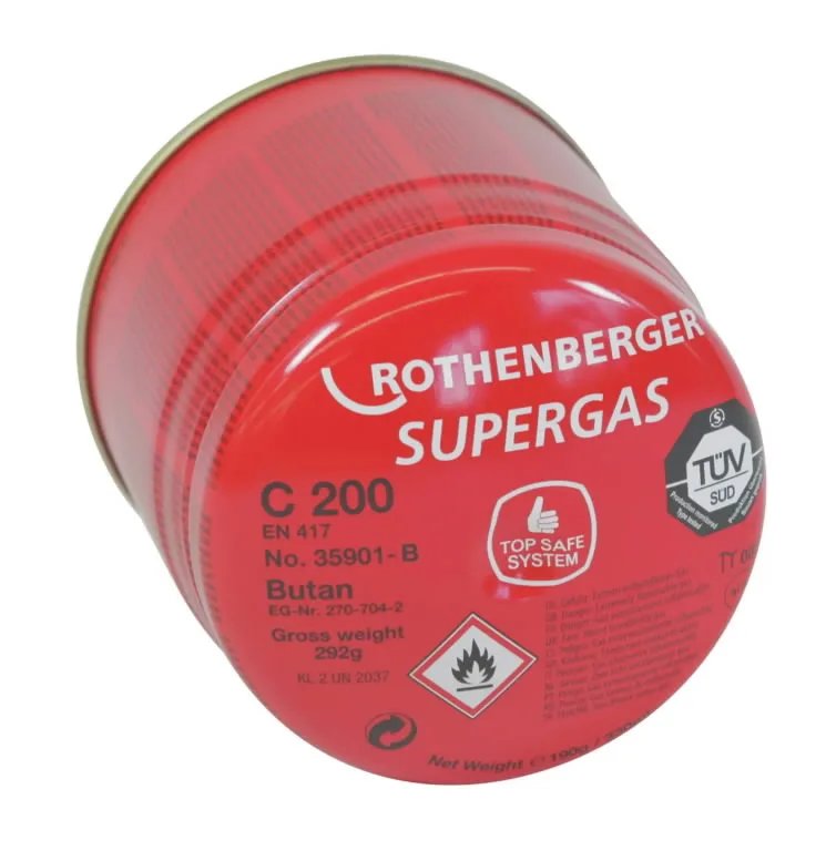 C 200 Supergas gāzes balons, 190