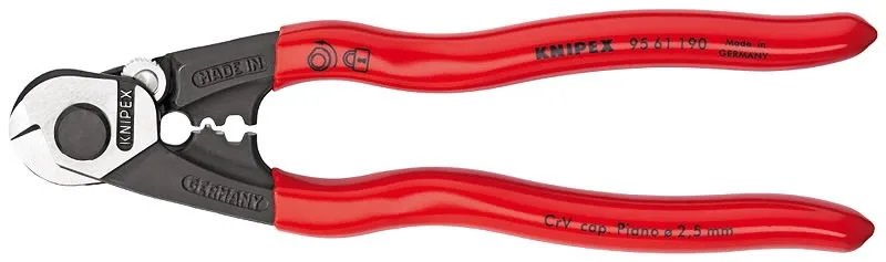 Knaibles trosēm Ø6 mm 190 mm