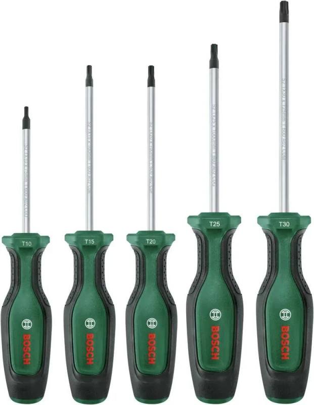 Bosch skrūvgriežu komplekts 1600A02BX6, 5 gab.