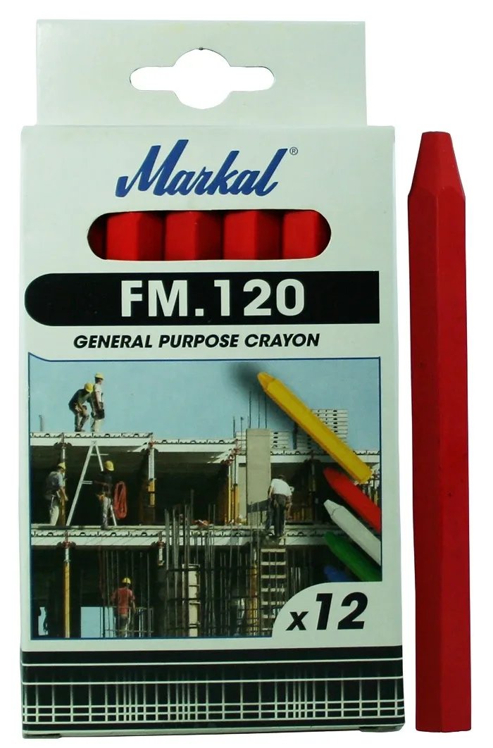 Krīts Markal sarkana