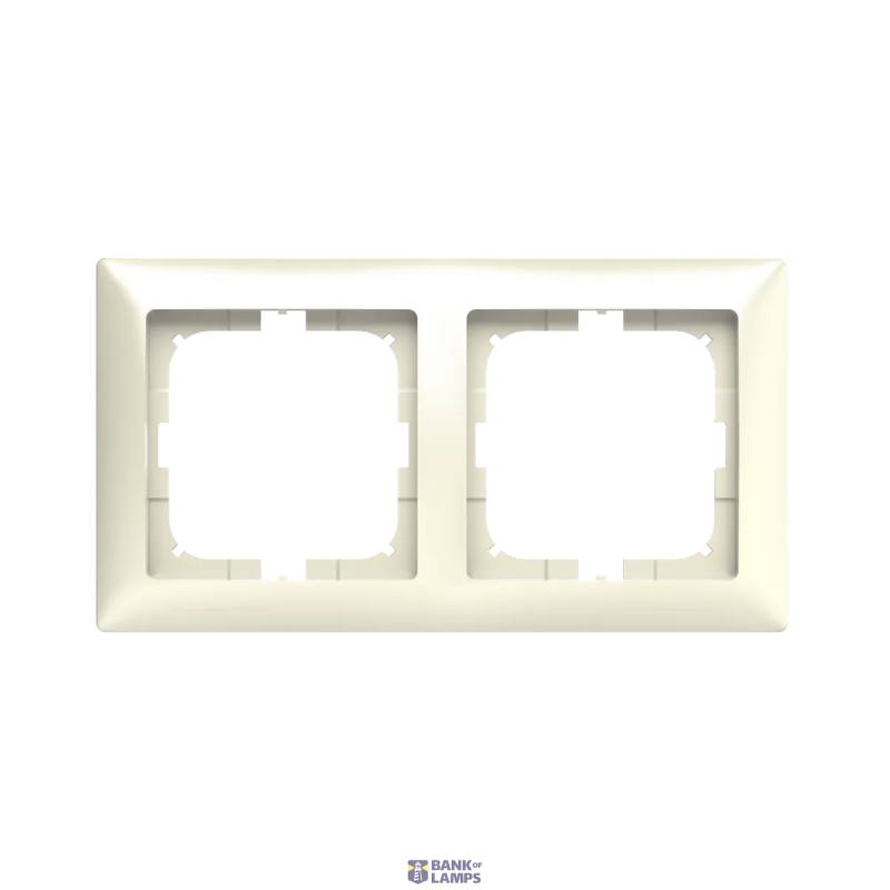 Busch-Jaeger 2512-92-507 Cover Frame 2gang(s) ivory