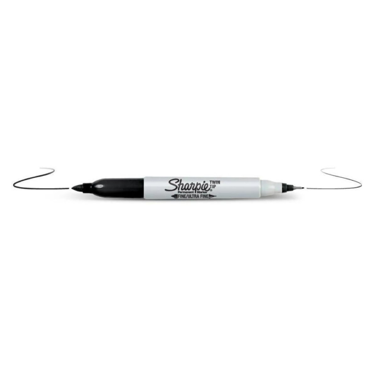Marķieris Sharpie Twin Tip melns